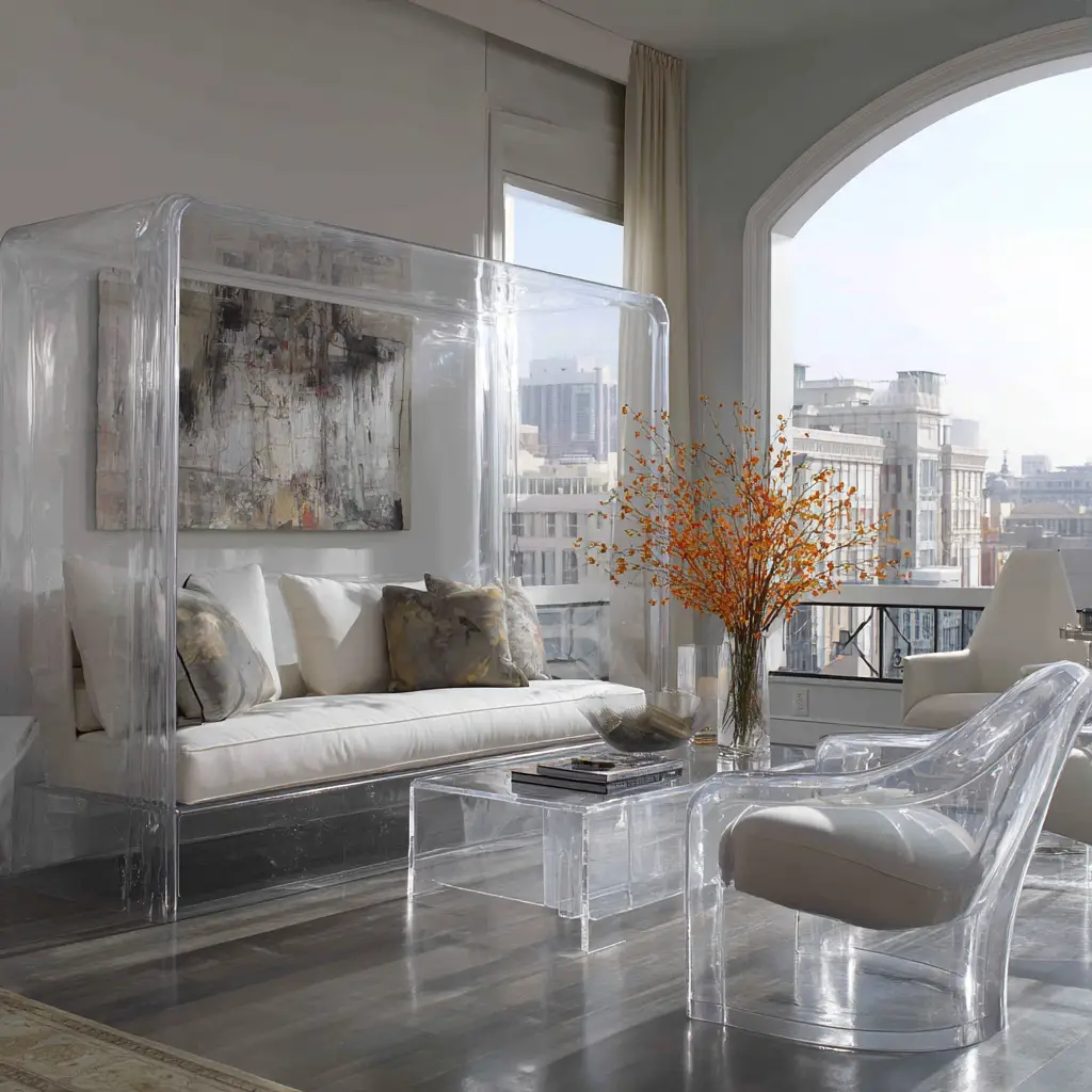 Use Transparent Furniture