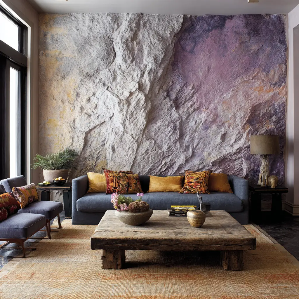 Use Unexpected Wall Treatments