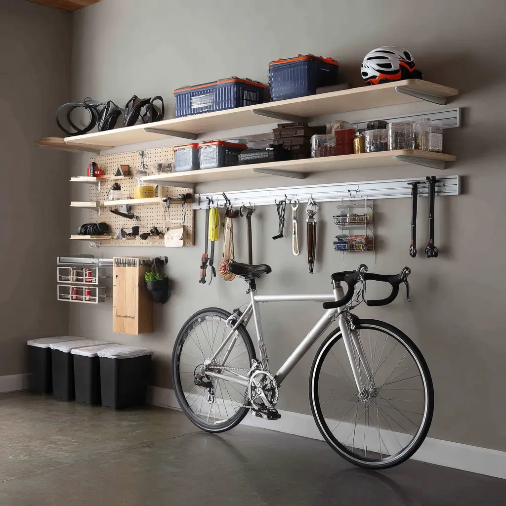 Use Wall-Mounted Racks