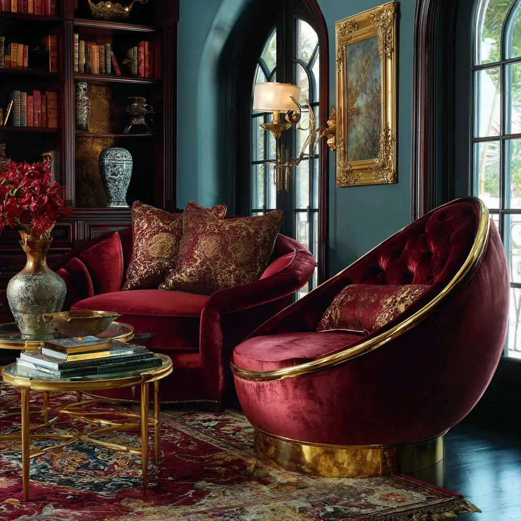 Velvet Upholstery for a Touch of Royalty
