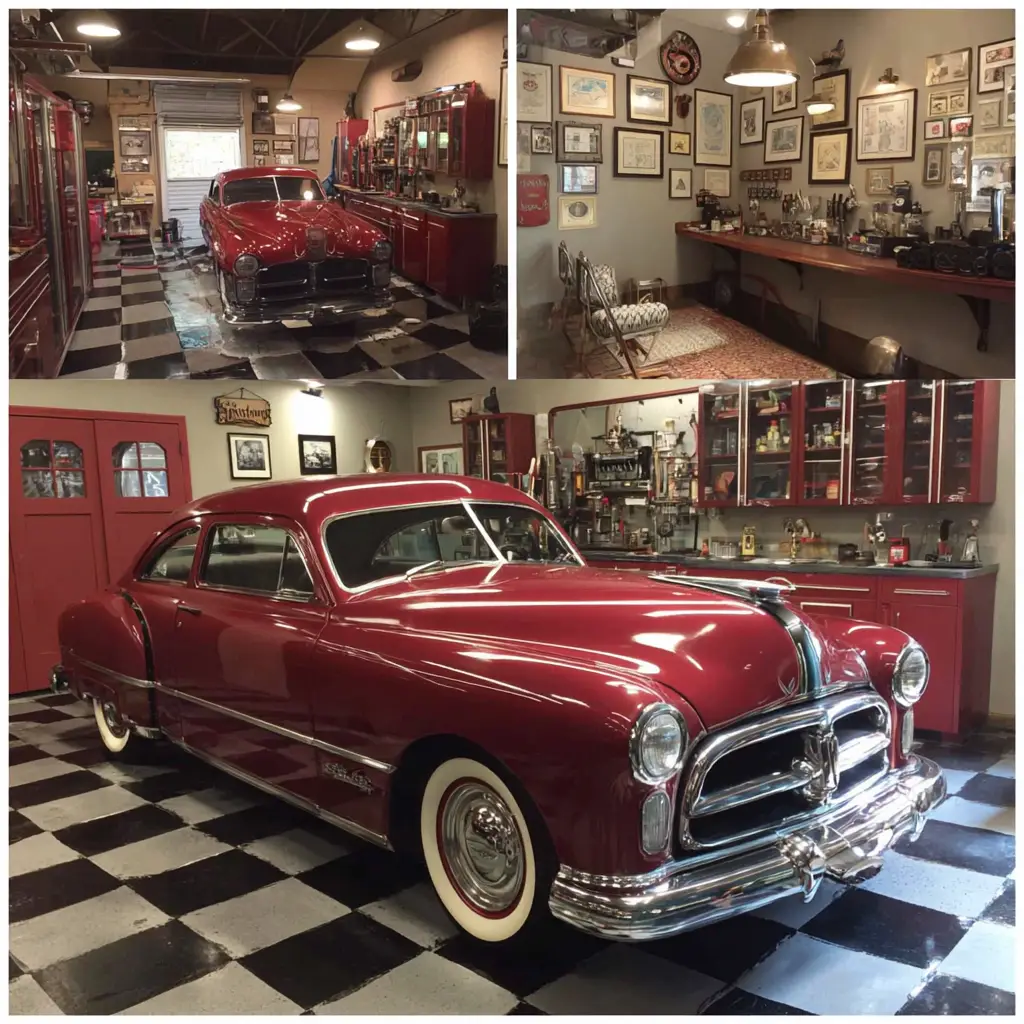 Vintage Fancy Garage