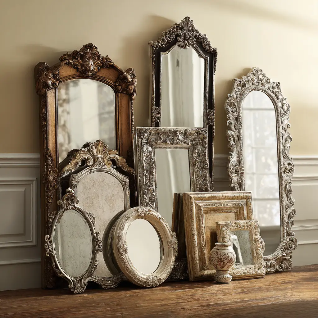 Vintage Mirrors and Frames
