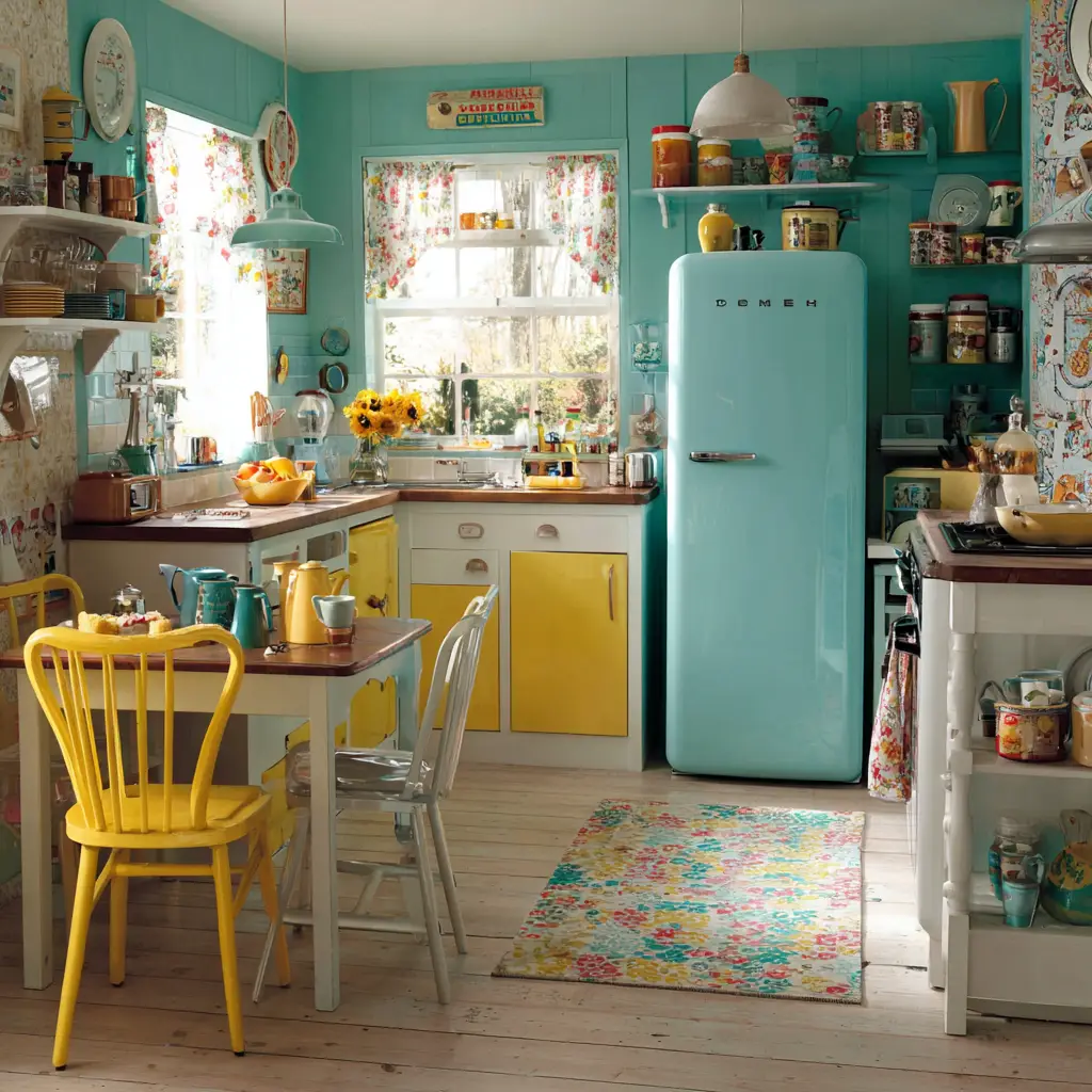 Vintage Retro Kitchen