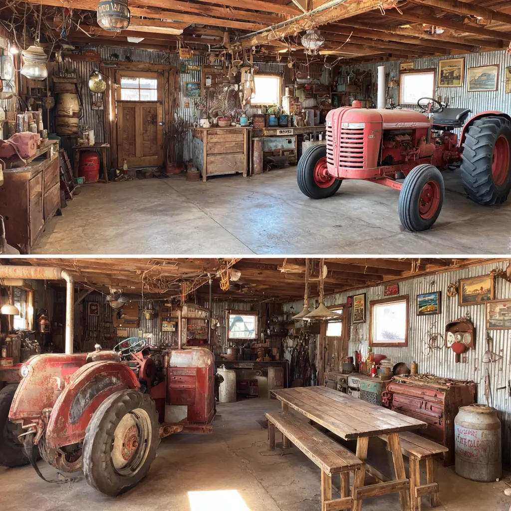 Vintage Tractors or Farm Equipment