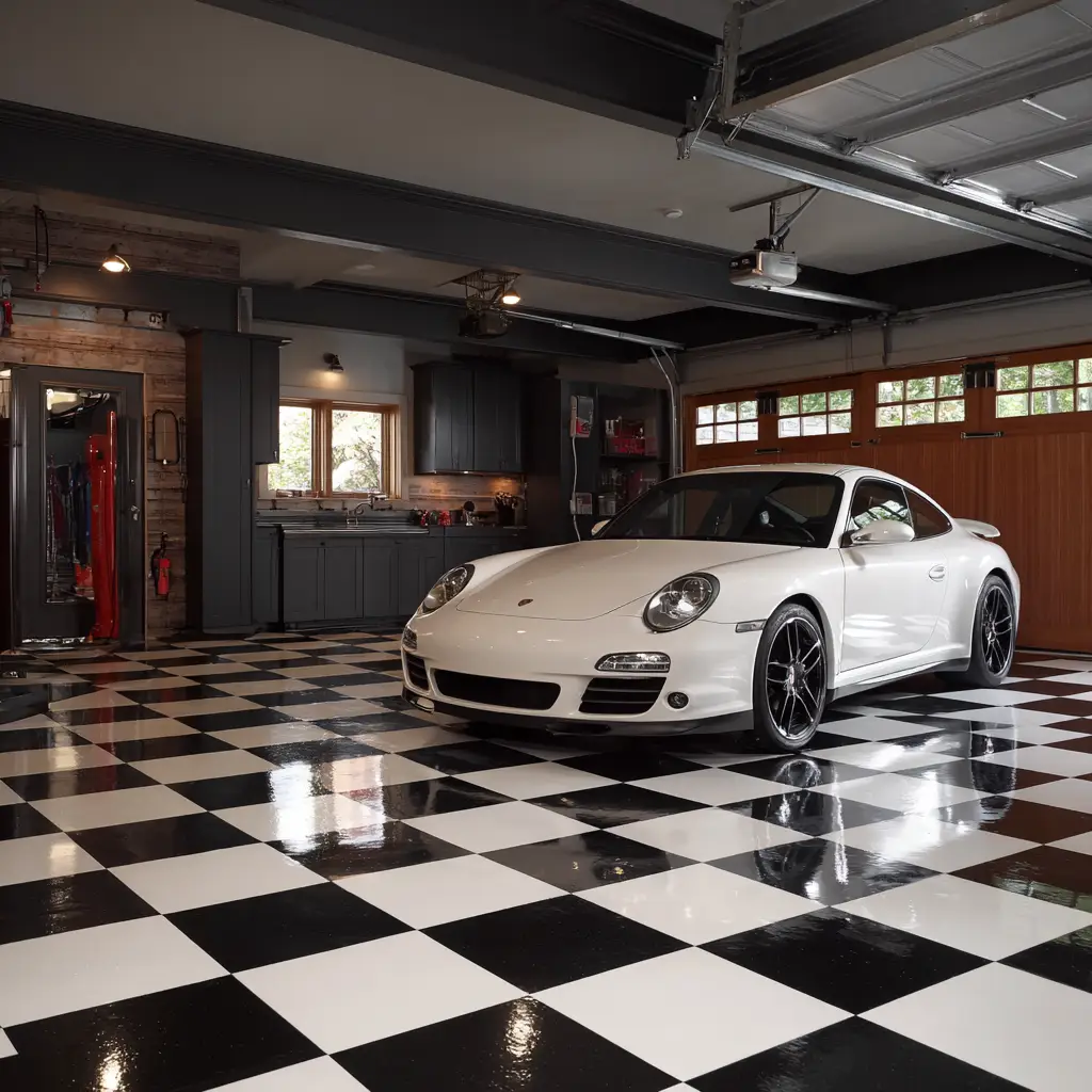 Vinyl Garage Flooring