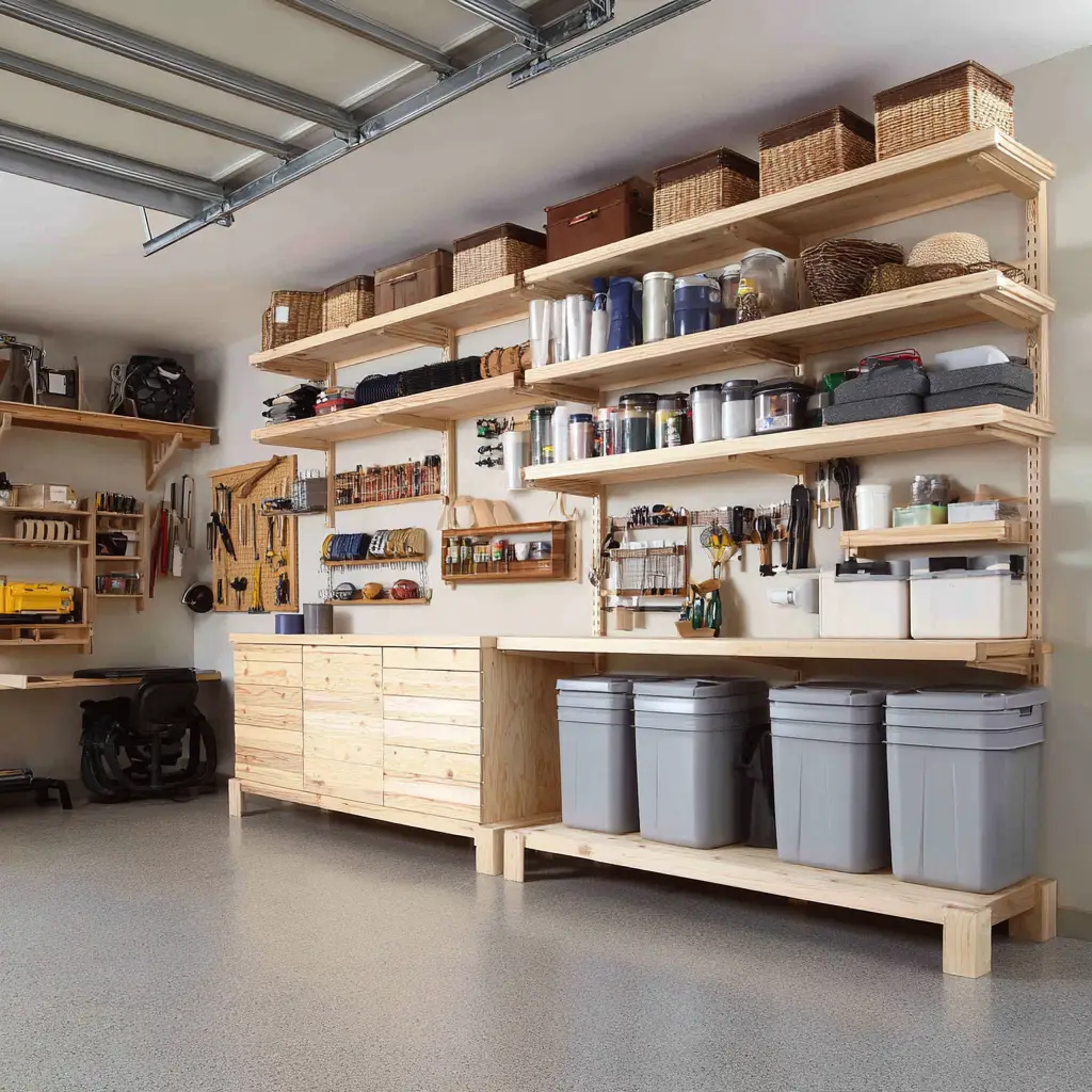 Wall-Mounted Shelving Units
