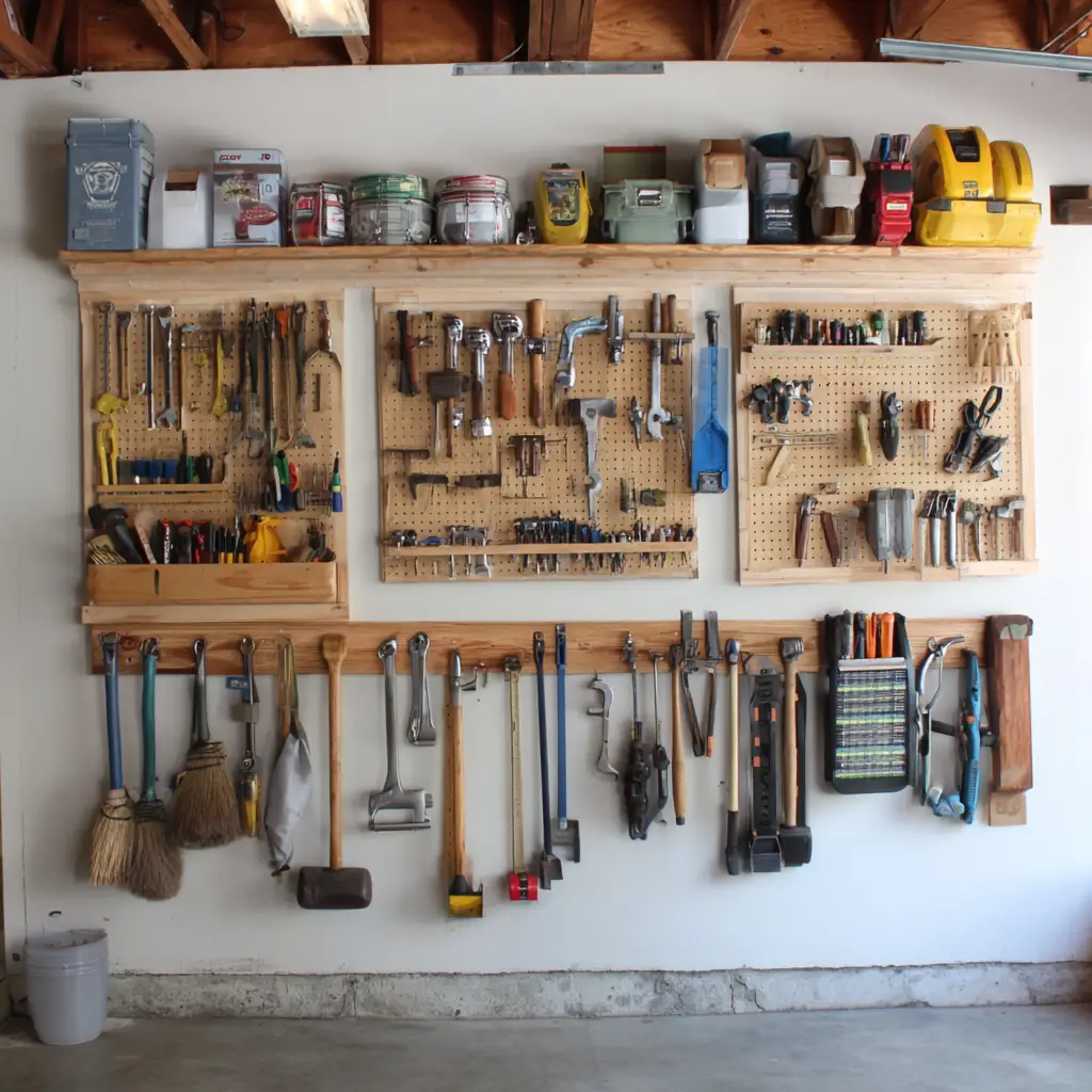 Wall-Mounted Tool Racks