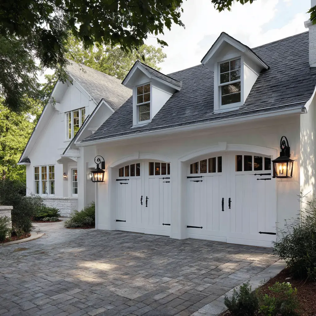 White Garage Doors