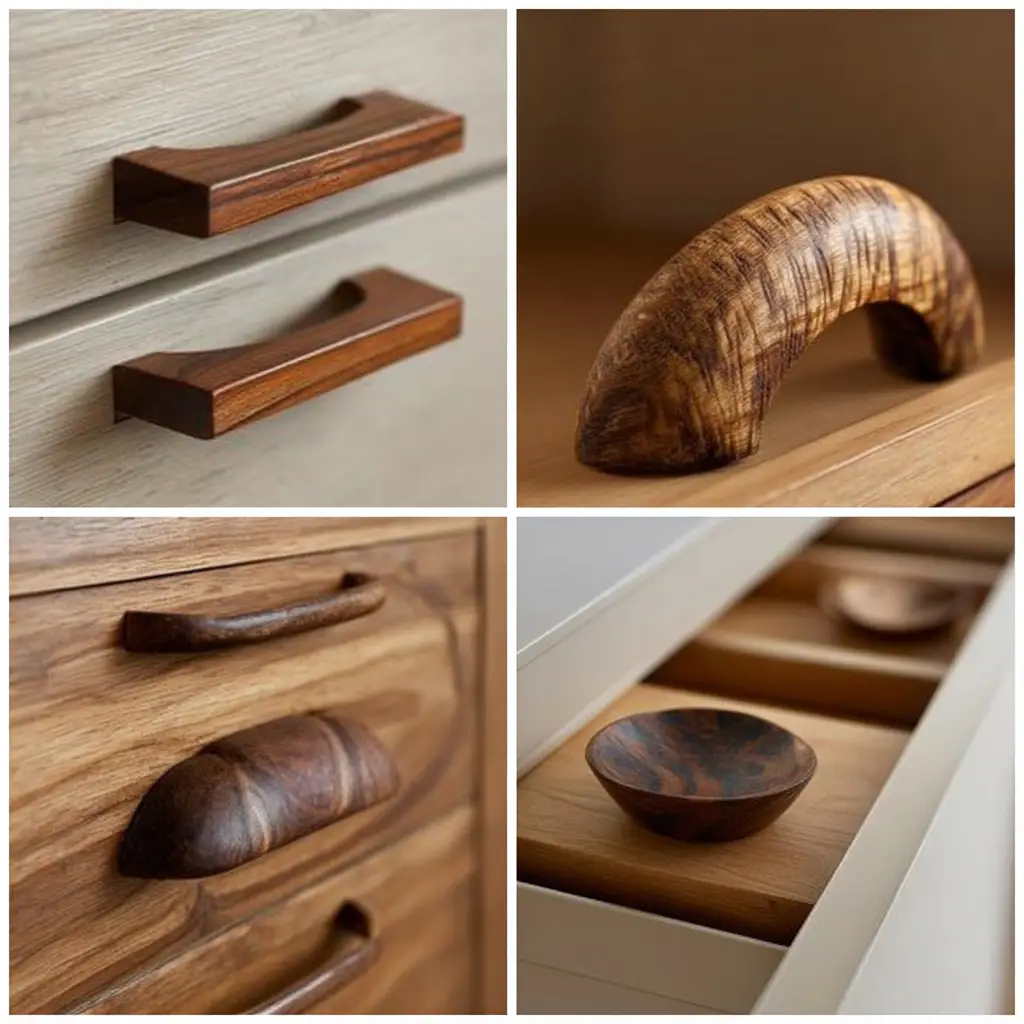 Wooden Drawer Pulls and Handles
