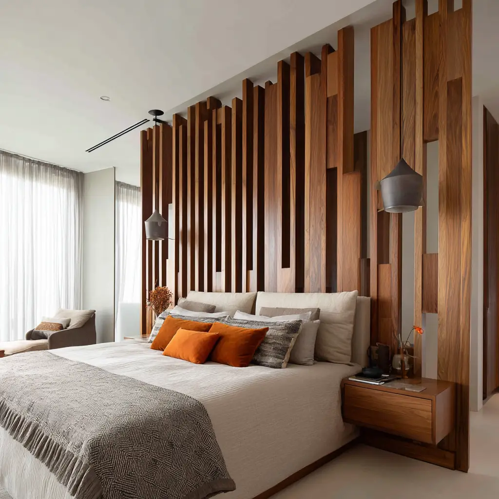 Wooden Slat Divider