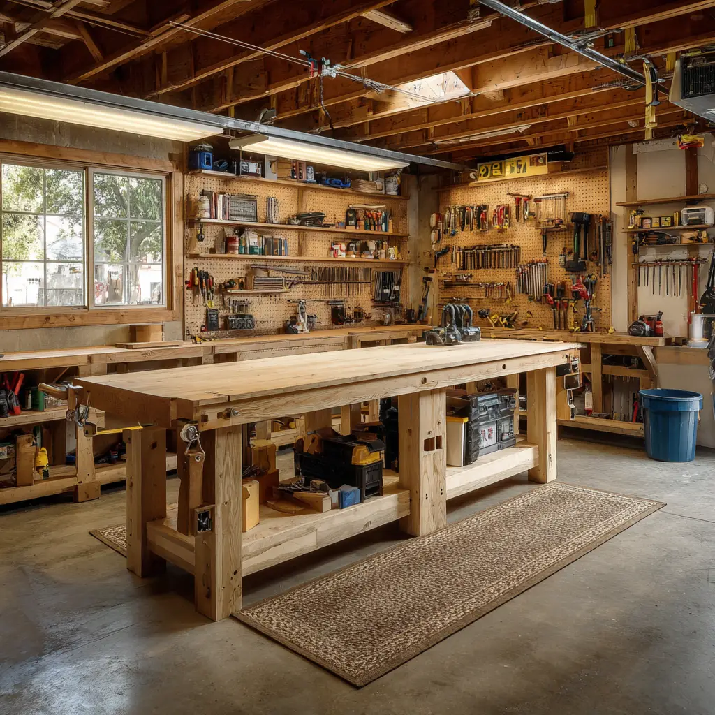 Wooden Workbench