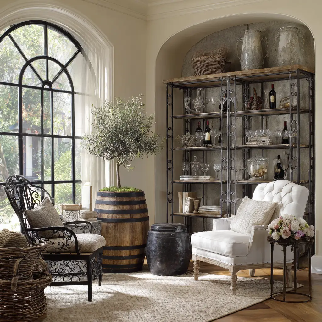 Wrought Iron Accents