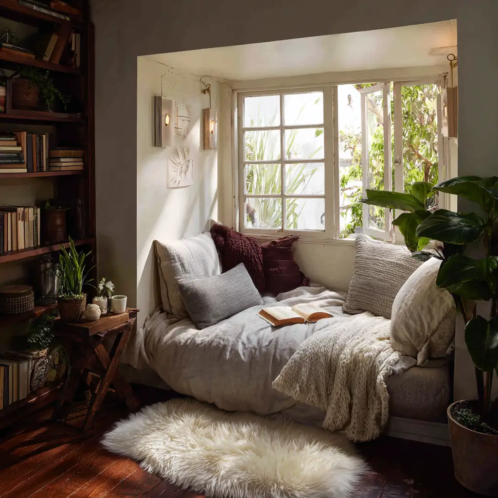 Add a Cozy Reading Nook