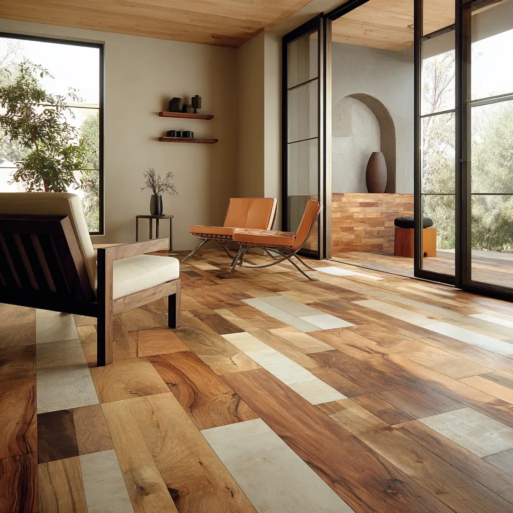 Blend Flooring Materials Smartly