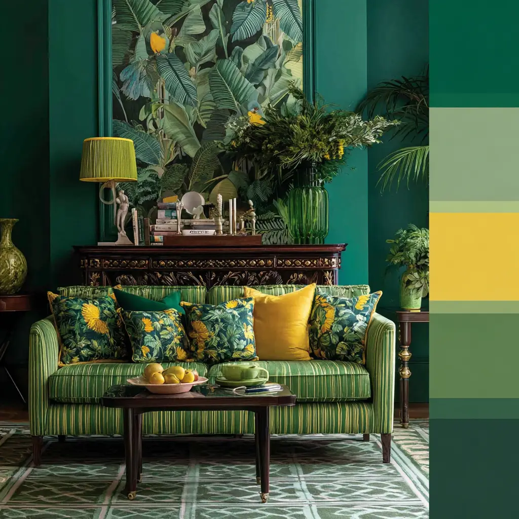 Bold Botanical Theme