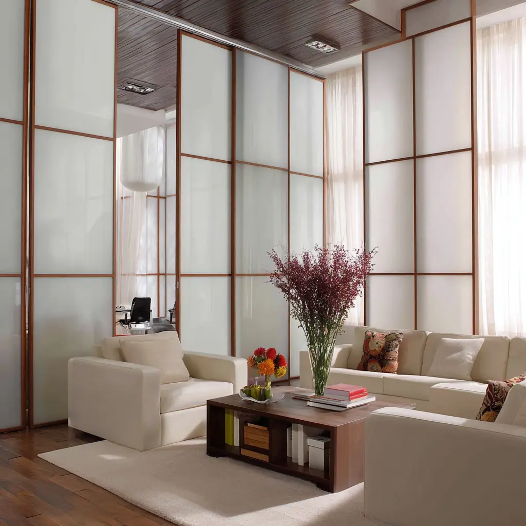 Install Sliding or Glass Partitions