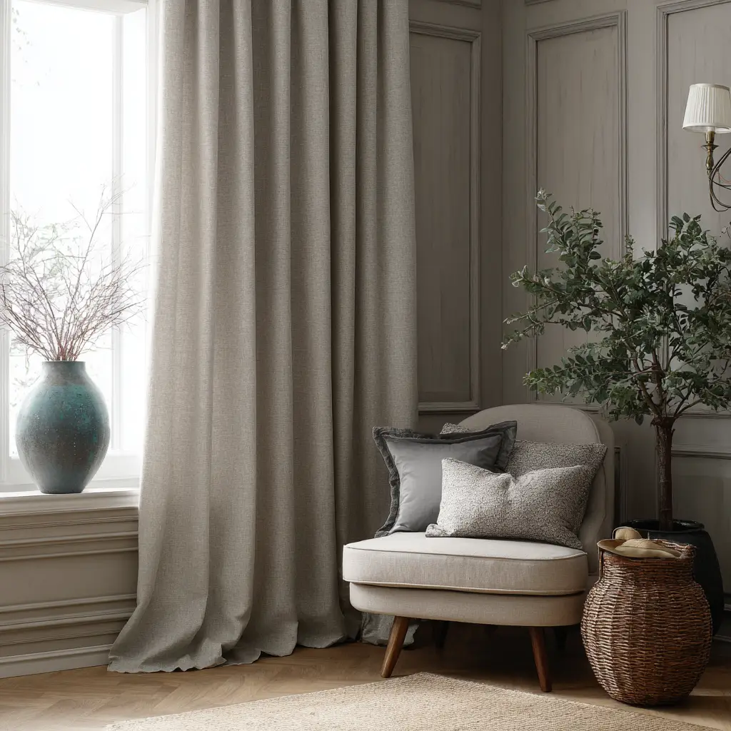 Linen or Cotton Curtains