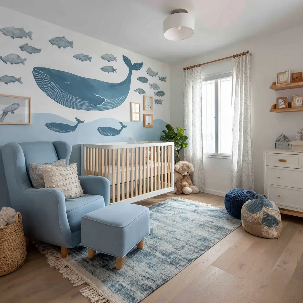Ocean-Inspired Nursery