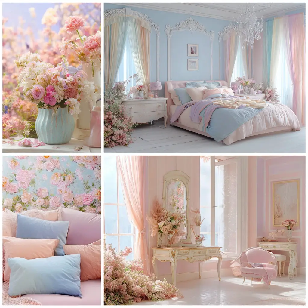 Pastel Floral Theme