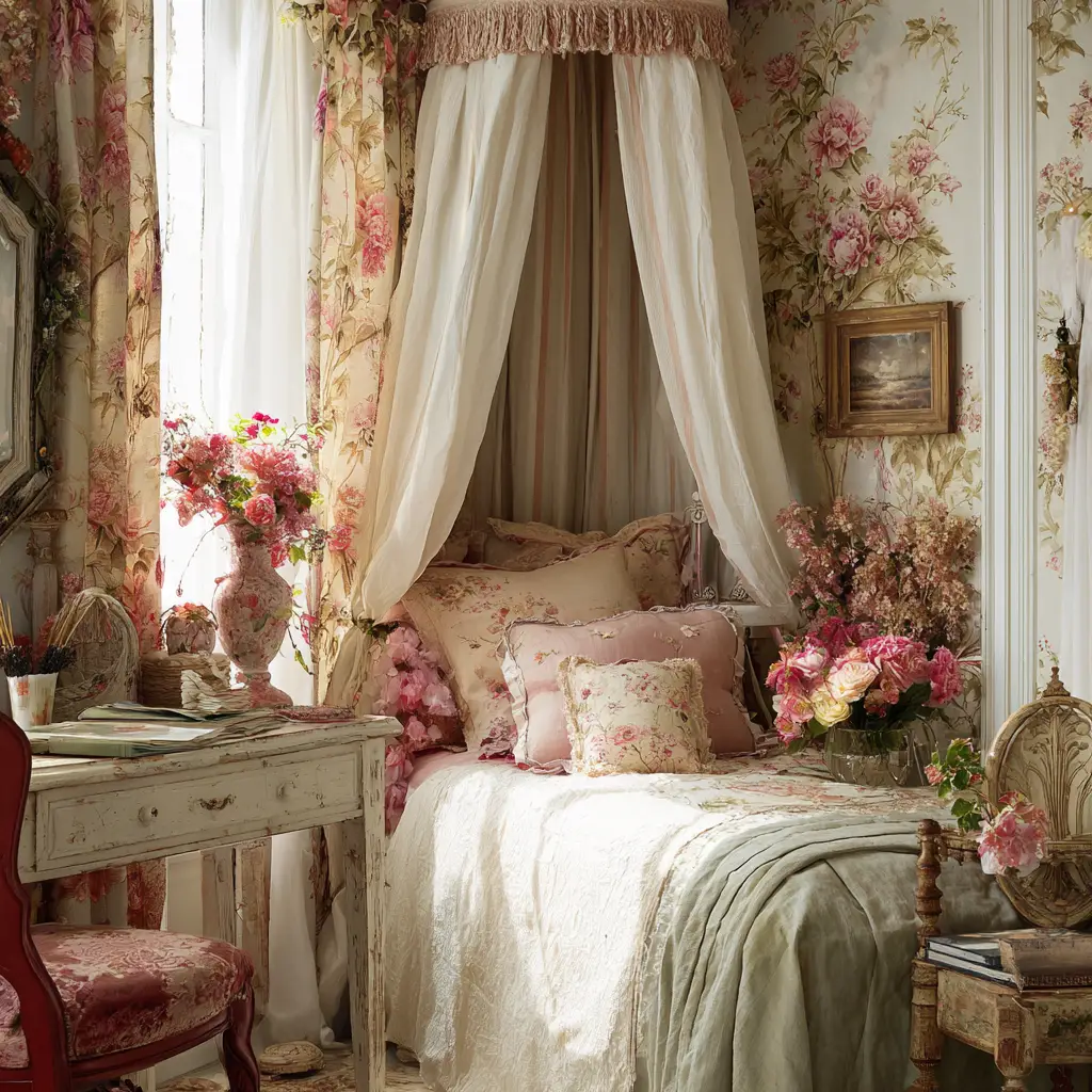 Vintage Floral Charm