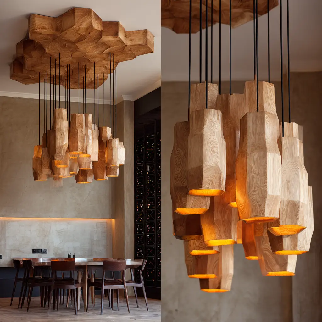 Wooden Light Fixtures