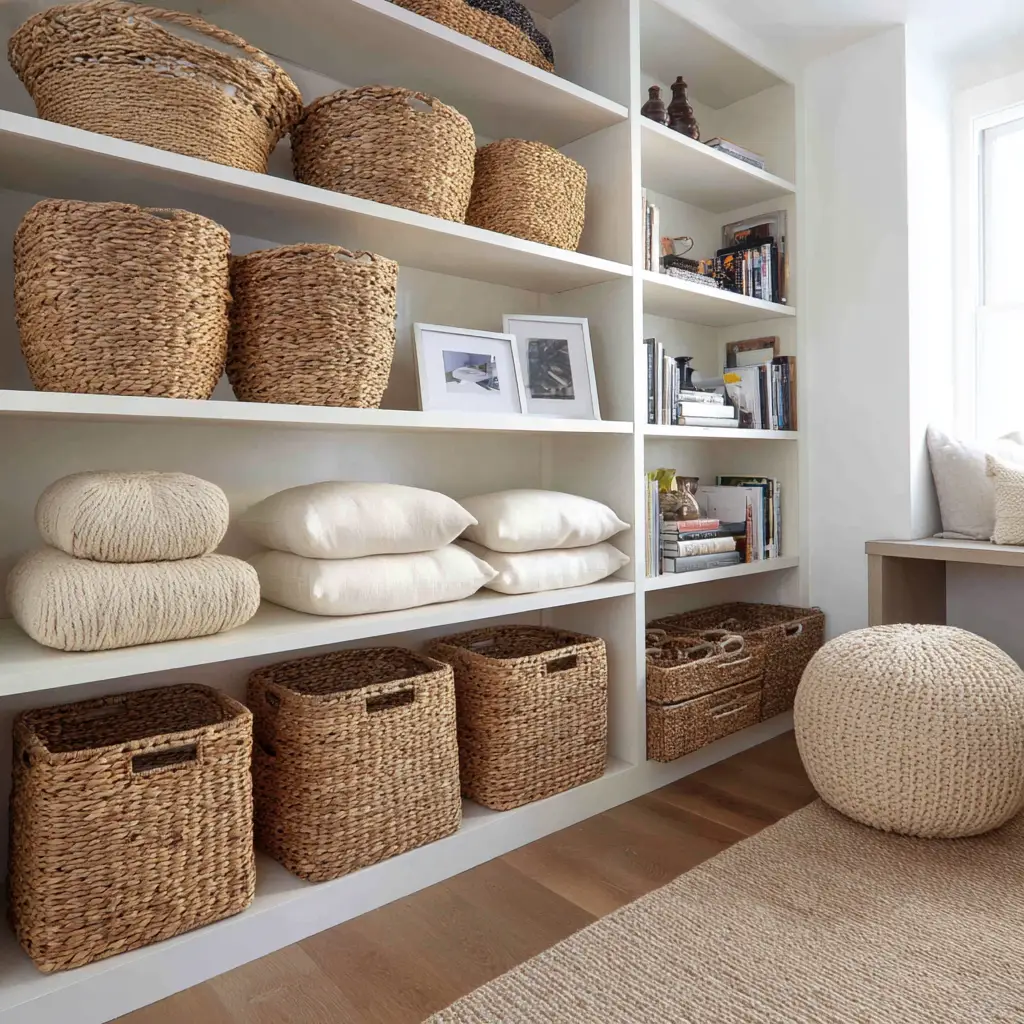 Woven Baskets for Storage